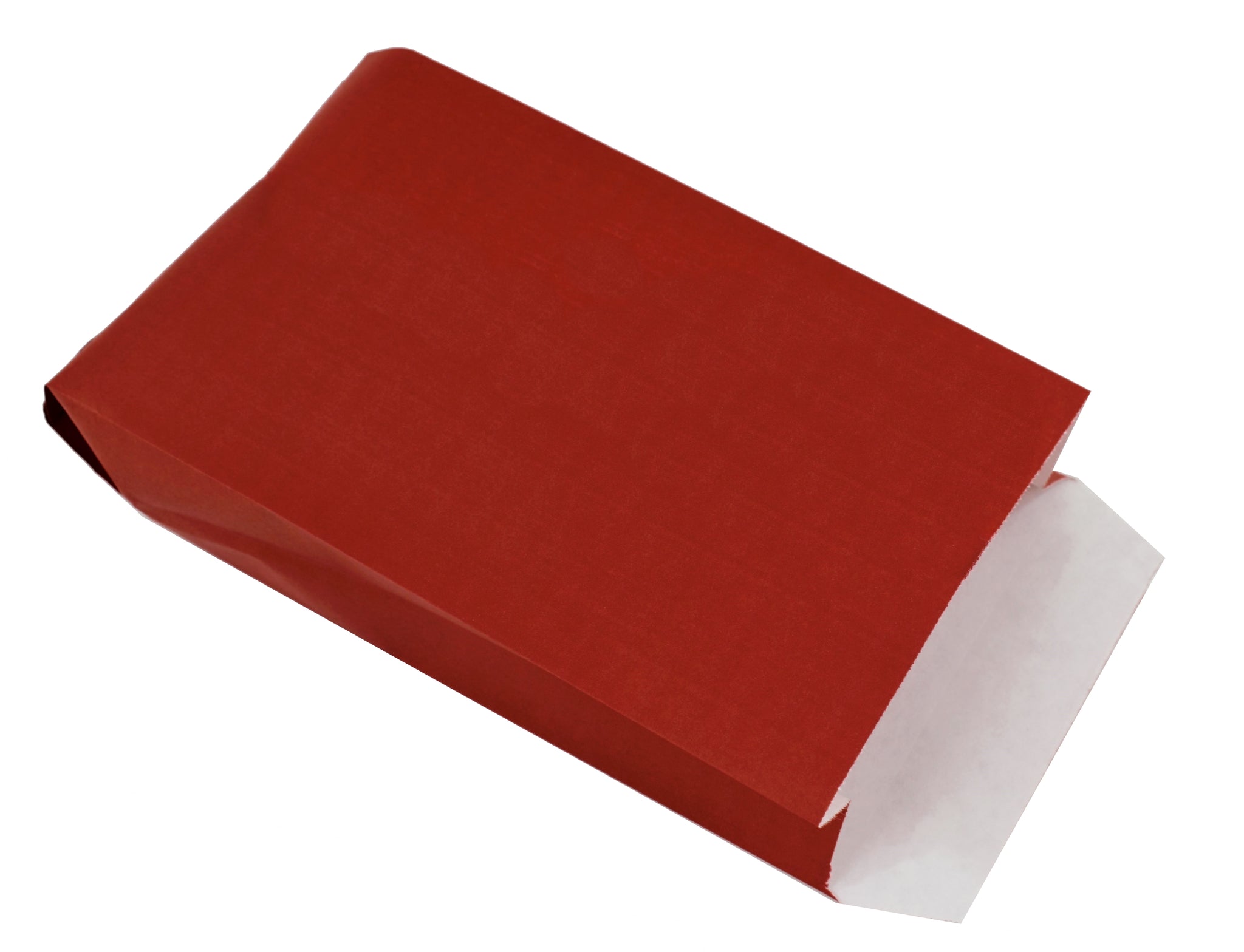 Sacchetti carta kraft tinta unita 36x12x41 Conf.25 (Rosso)